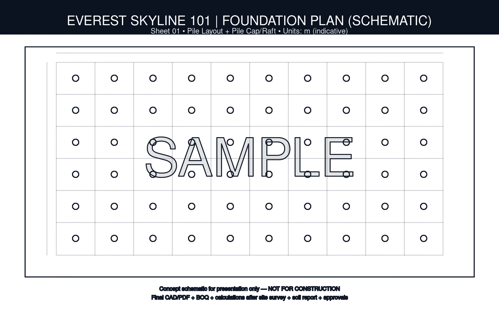 01: Piling + Foundation
